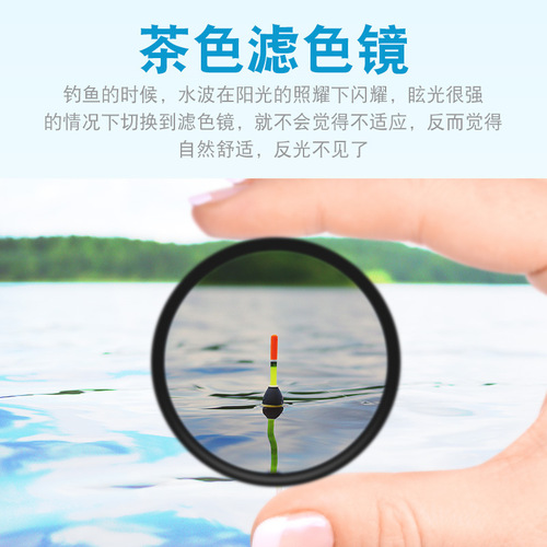 New fishing telescope glasses style high magnification HD night vision fishing glasses outdoor portable 