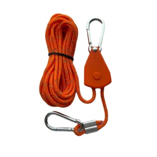 Source manufacturer canopy wind rope tent rope tensioner thick windproof rope pulley buckle regulator reflective rope pull rope
