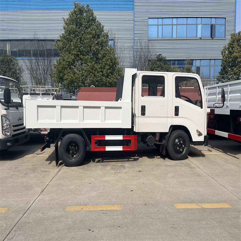 Jmc Double-Decker Dump Truck Factory Direct Sales 3-5 Ton Truck Dump Truck Engineering Vehicle Muck Truck Factory