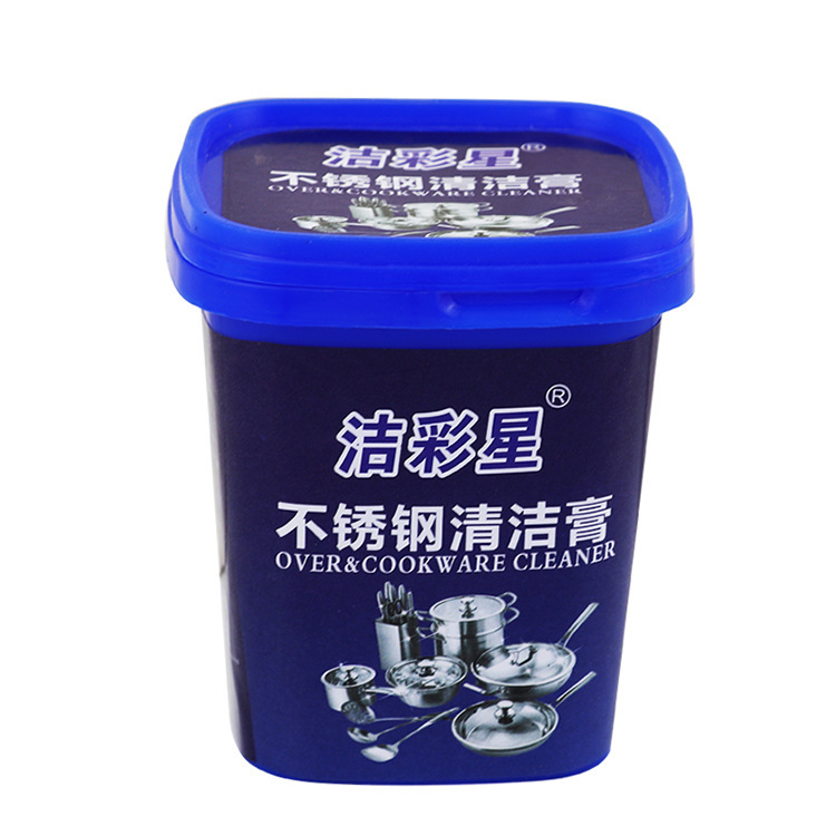 Jiecaixing*냄비 바닥 청소 페이스트*다중 효과 유지 관리 청소 스타일 500g