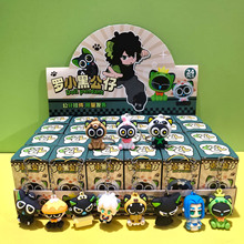 爆款罗小黑战记钥匙扣挂件联名周边萌粒玩偶公仔礼物网红盲盒玩具