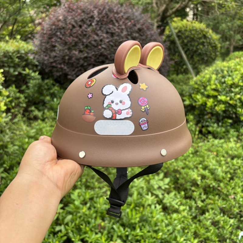 0-6岁幼儿安全防护电动车滑板车通用国标3C认证夏季超轻透气头盔|undefined