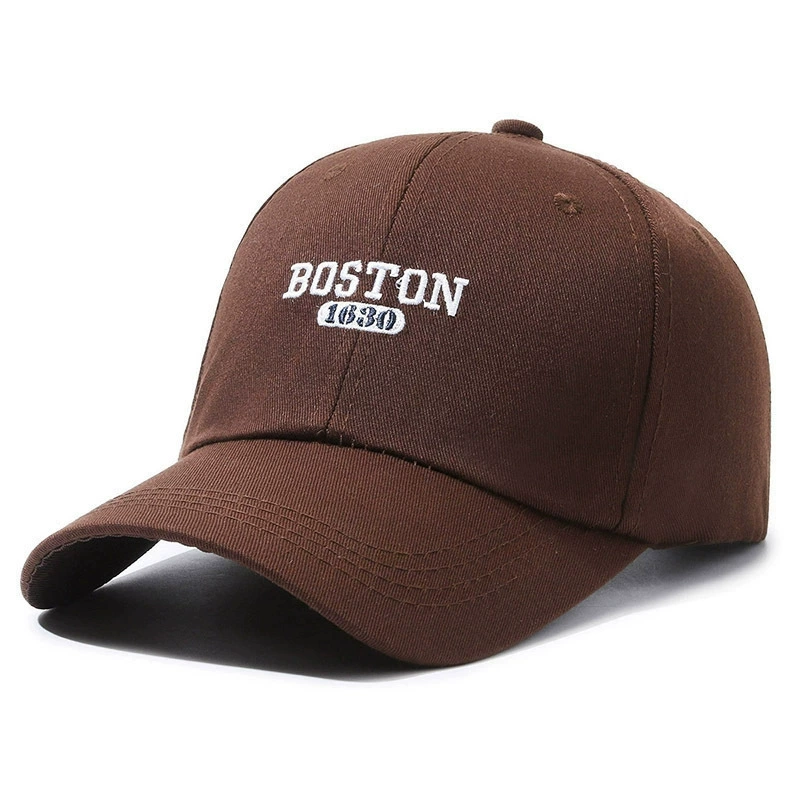Baseball cap with embroidery, adjustable one-size, washed cotton look, multi-color options