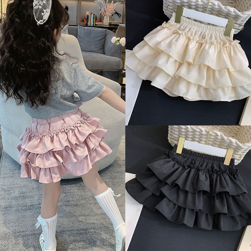 Girls' Skirts, Summer Children's Puffy Skirts, Little Girls' Fashionable Princess Skirts, Cake Skirts, Trendy Skirts