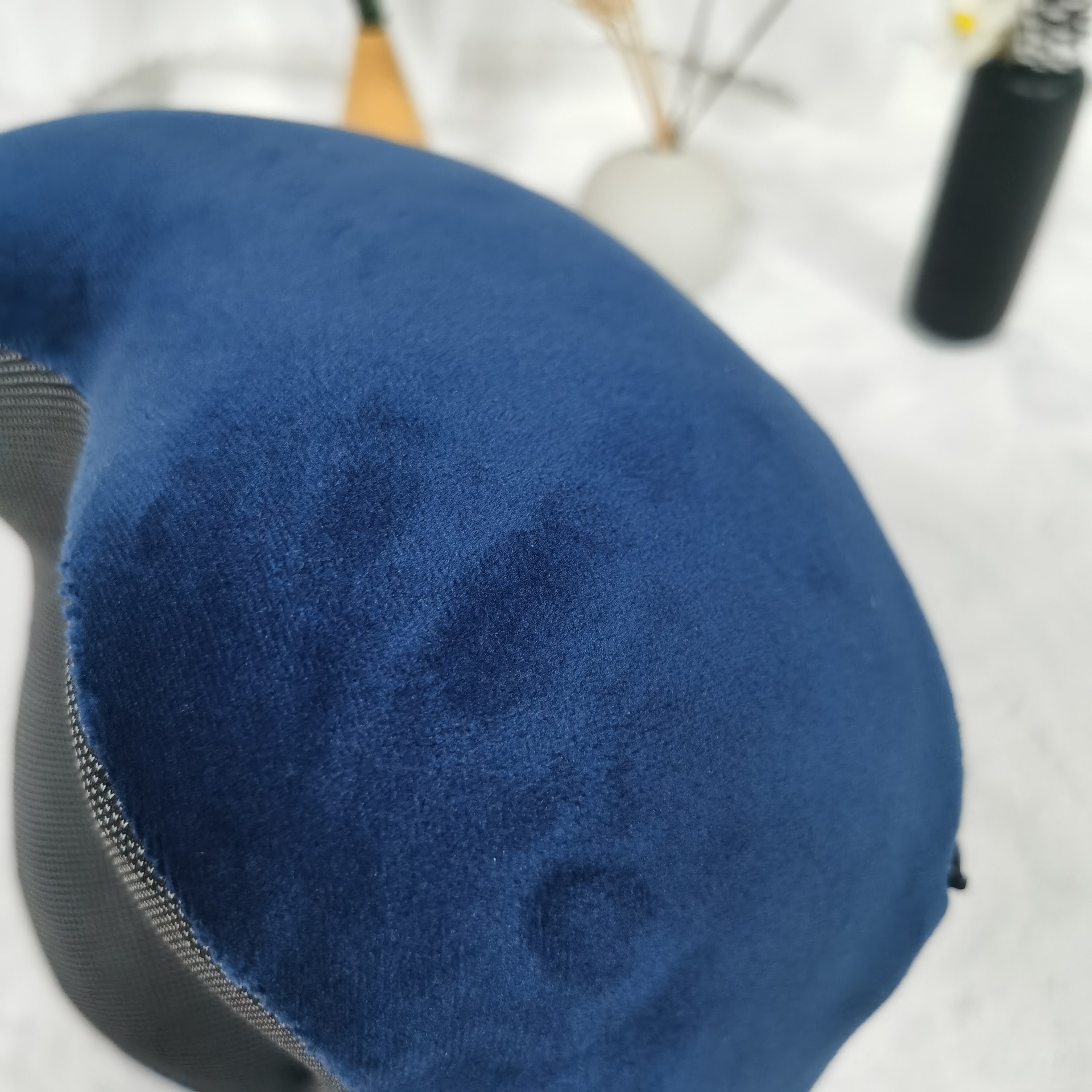 almohada en forma de U de memoria almohada de cuello de algodón portátil estudiante adulto oficina conducción almohada en forma de U para proteger la columna cervical