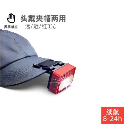 Induction Headlight Distance light source Life 8-24 hour Wearing Dual use Mini version