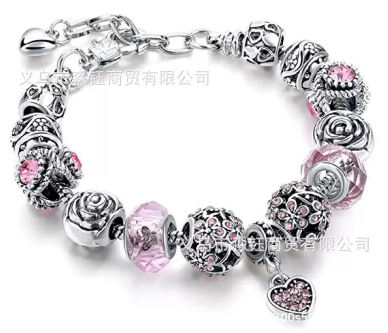 Металлическая серебристая кристаллическая bracelet, коллекция 2021, ebay, Amazon