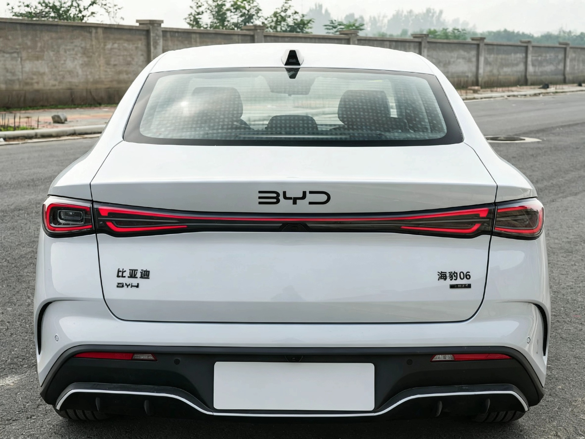 Byd Seal 6/6Gt Blackened Front Emblem, No Disassembly Required, Glossy Black Car Logo Modification, Black Warrior Emblem, No Disassembly Installation Needed