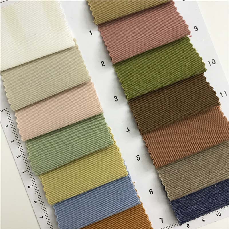 TR粗斜纹 42个颜色现货供应  厂家直销 休闲套装面料 3072721