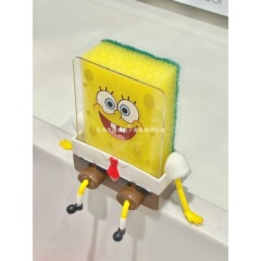【新家的100个快递】海绵宝宝海绵擦洗碗海绵桌面摆件家居饰品