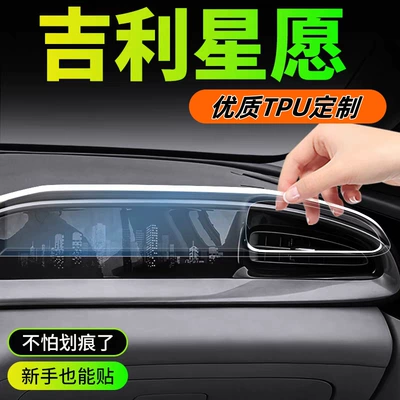 Car interior film – for 25 Geely Xingyuan Instrument
