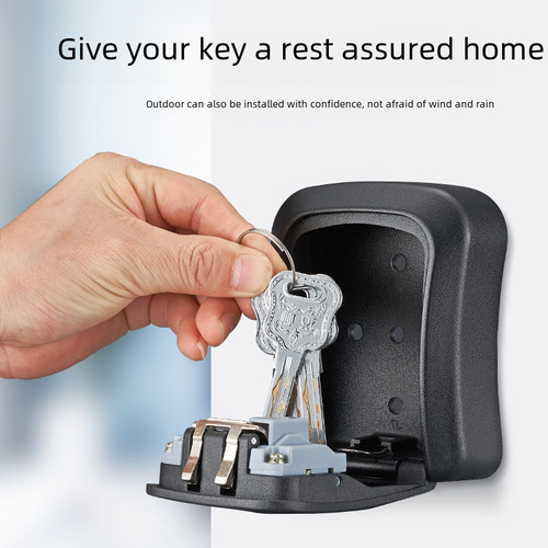 Decoration Password Key Box Construction Homestay Entrance Anti-theft Peephole Box Engineering Production Wholesale Password Lock