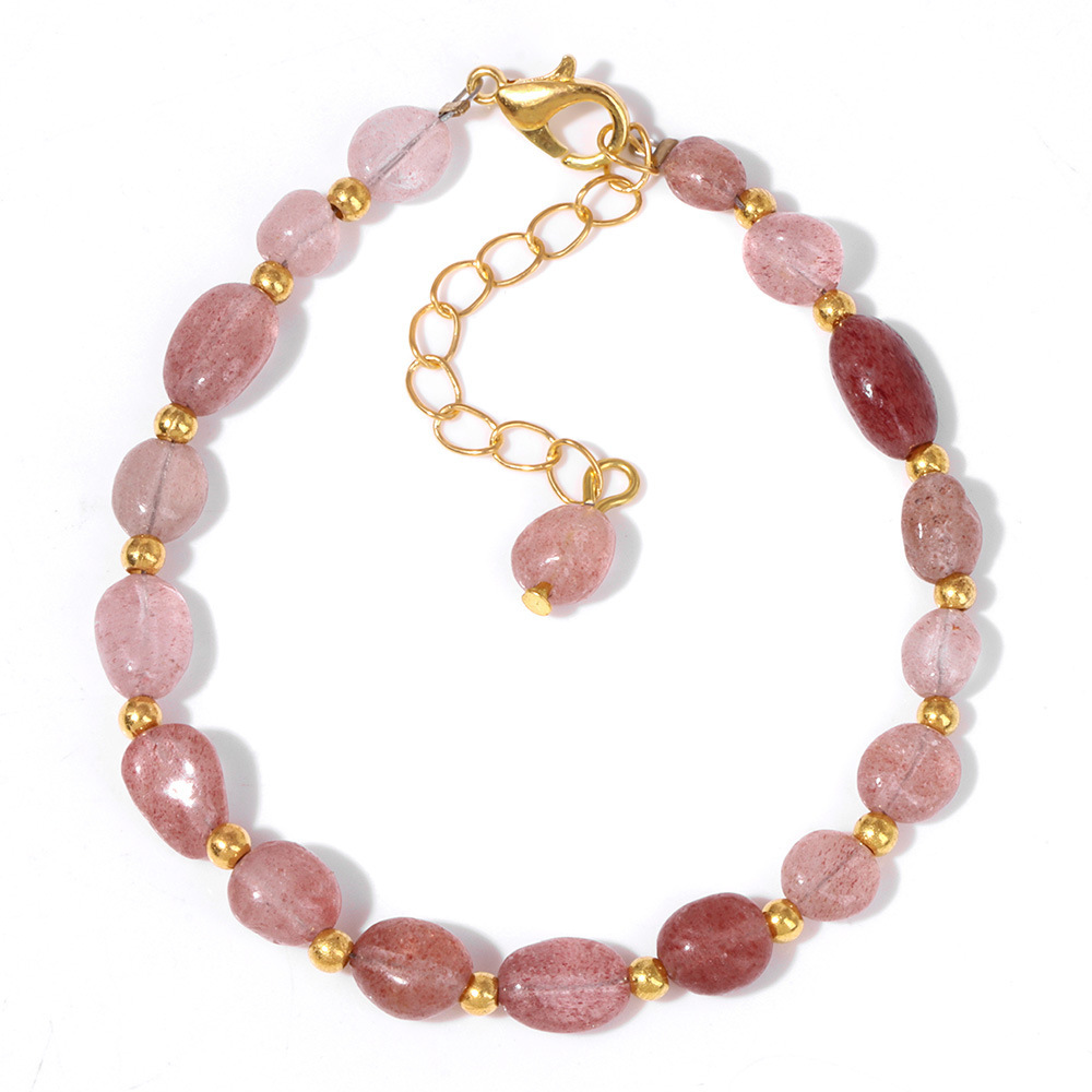 Healing Crystal Beaded Bracelet For Mind Balance And Energy_voghion.com
