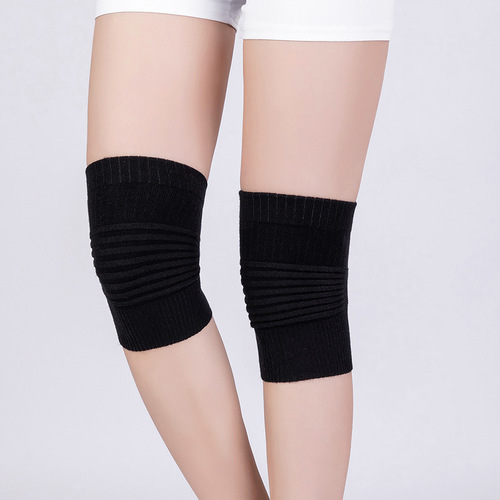 Cotton thin curved knee protectors to keep old cold legs warm in spring and summer for men and women lacquered joint sheath socks for sleeping in air-conditioned rooms without leaving a trace
