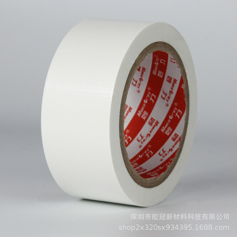 Cinta de tela de color de fábrica al por mayor de una cara de alta adhesivo fuerte exposición de boda alfombra costura decoración cinta de película