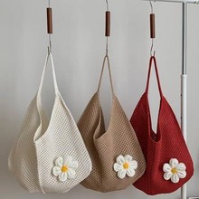 大容量编织包包女包包夏季镂空手提包草编包海边旅游单肩托特包