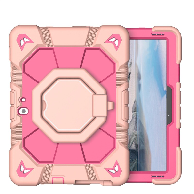 Microsoft Surface Go 4,3,2, 1 10.5inch Tablet Silicone Portable 360-Degree Rotating Stand Protective Case