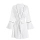 Meishilan one-piece bathrobe jacket bathrobe without suspenders 131