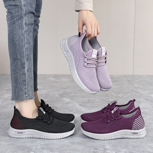 Women's shoes spring new foreign trade versatile casual sports mom shoes women's cross-border women's shoes manufacturers dropshipping