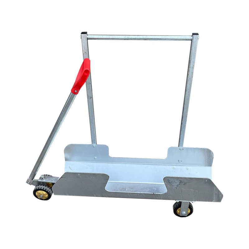 remolque de cerdo muerto tirado manualmente de carro de cerdo muerto remolque grueso pesado carro de tres ruedas para cerdo carro de eliminación de cadáveres de animales