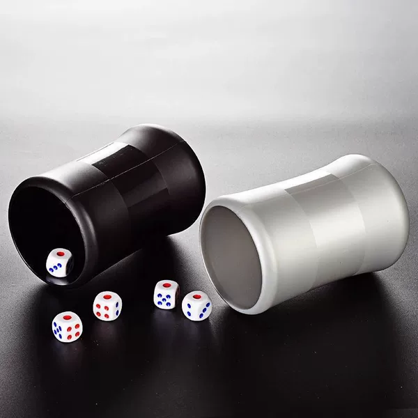 Dice Dice Cup Bar Creative Color Cup Sieve Thickened Sieve Cup Entertainment Color Club Straight Waist Shake