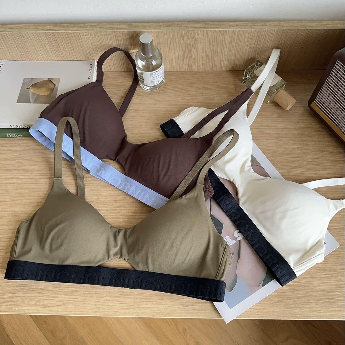 Venta directa de fábrica comercio electrónico transfronterizo Sudeste de Asia Vietnam Tailandia damas sin costuras sujetador de recogida lateral cómodo