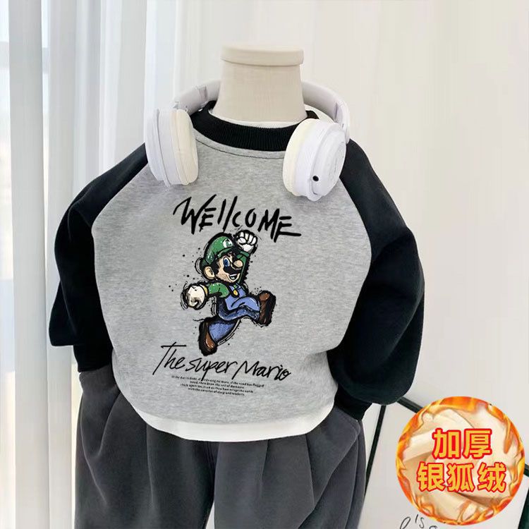 그레이/기모 [606-슈퍼 메리]]