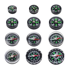 20mm mini compass north needle 12~45mm teaching compass oil-filled small compass plastic north needle