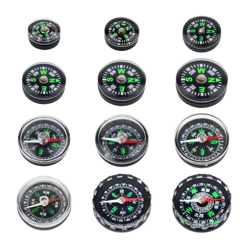 20mm mini compass north needle 12~45mm teaching compass oil-filled small compass plastic north needle