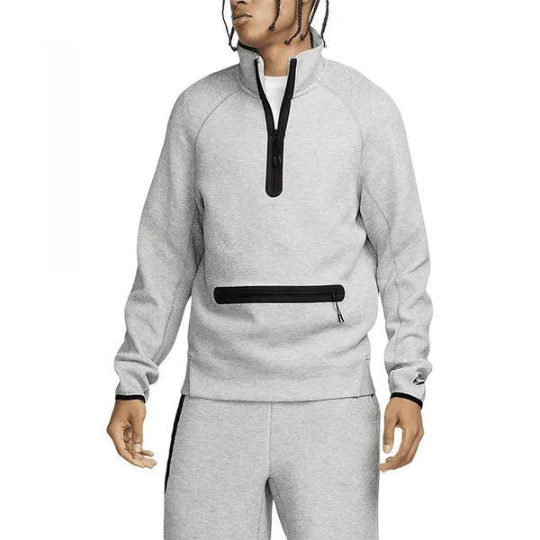 Spring and autumn half-zip sweatshirt, casual outerwear, loose-fitting American-style outdoor sports windproof jacket, trendy style 7998