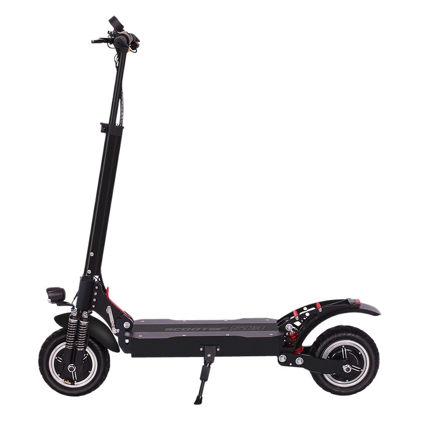 11-дюймовый однополюсный двухприводной складной электрический скутер с литиевой батареей и широкими шинами, двухколесный скутер для взрослых