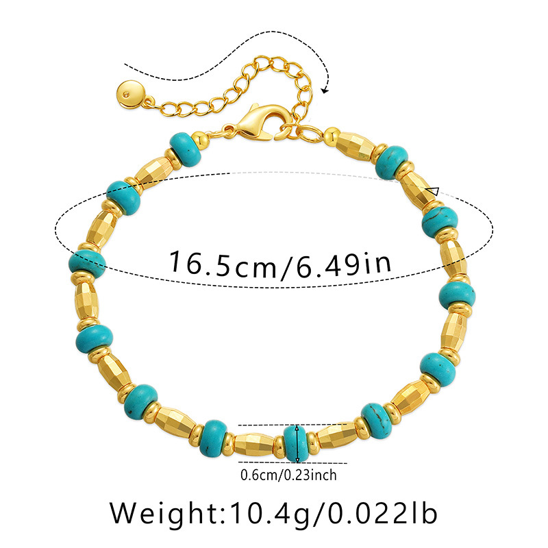 Fashion Geometric Copper Plating Bracelets 1 Piece
