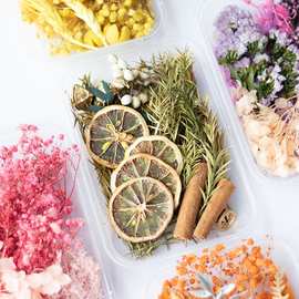 永生风干花手工原材料包浮游滴胶混装礼盒森系沙龙幼儿园装饰