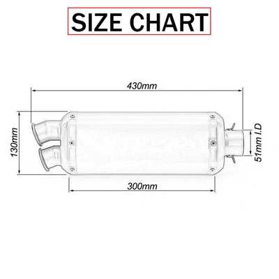 Z900 Cb500X Fengchun 800Mt – Exhaust pipe
