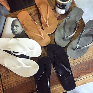 Korean Style Student Trendy Wear-Resistant Outer Slippers Seaside Summer Beach Flip-Flops Men's and Women's Shoes Non-Slip Flip-Flops