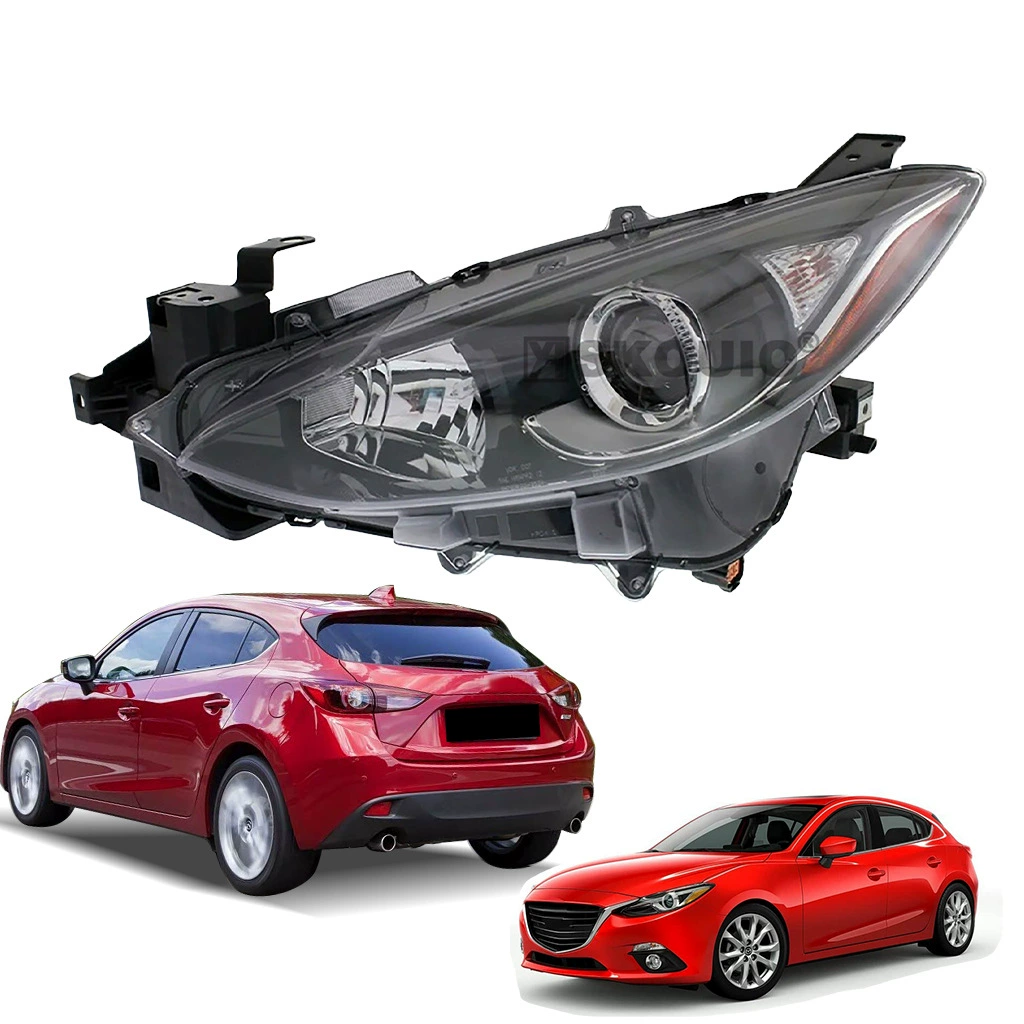 适用于马自达昂克塞拉前大灯2014-2016美国版汽车大灯前照车灯