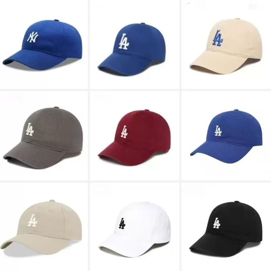 MLB帽子软顶小标CP77大标CP66洋基队NY棒球帽2024LA鸭舌帽潮牌