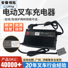 電動叉車搬運車配件DL得龍加液免維護充電器(220V)充電機12V48V