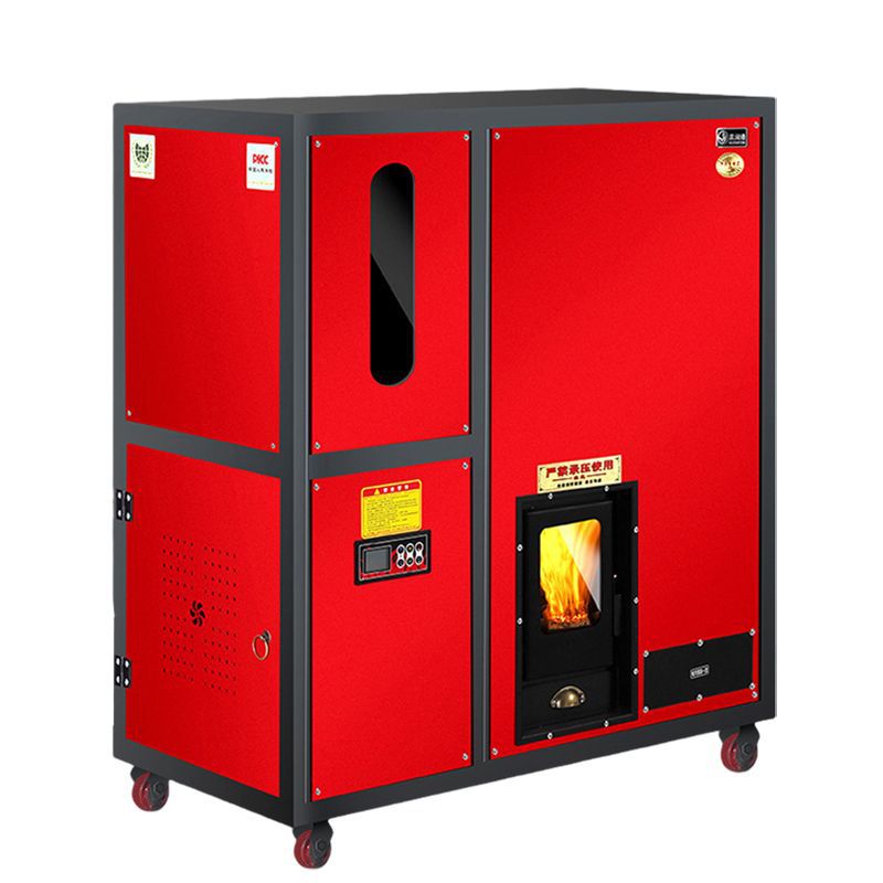 Nuevo automático inteligente interior sin humo plomería de biomasa horno de calefacción de partículas calefactor de aire o calefacción por suelo