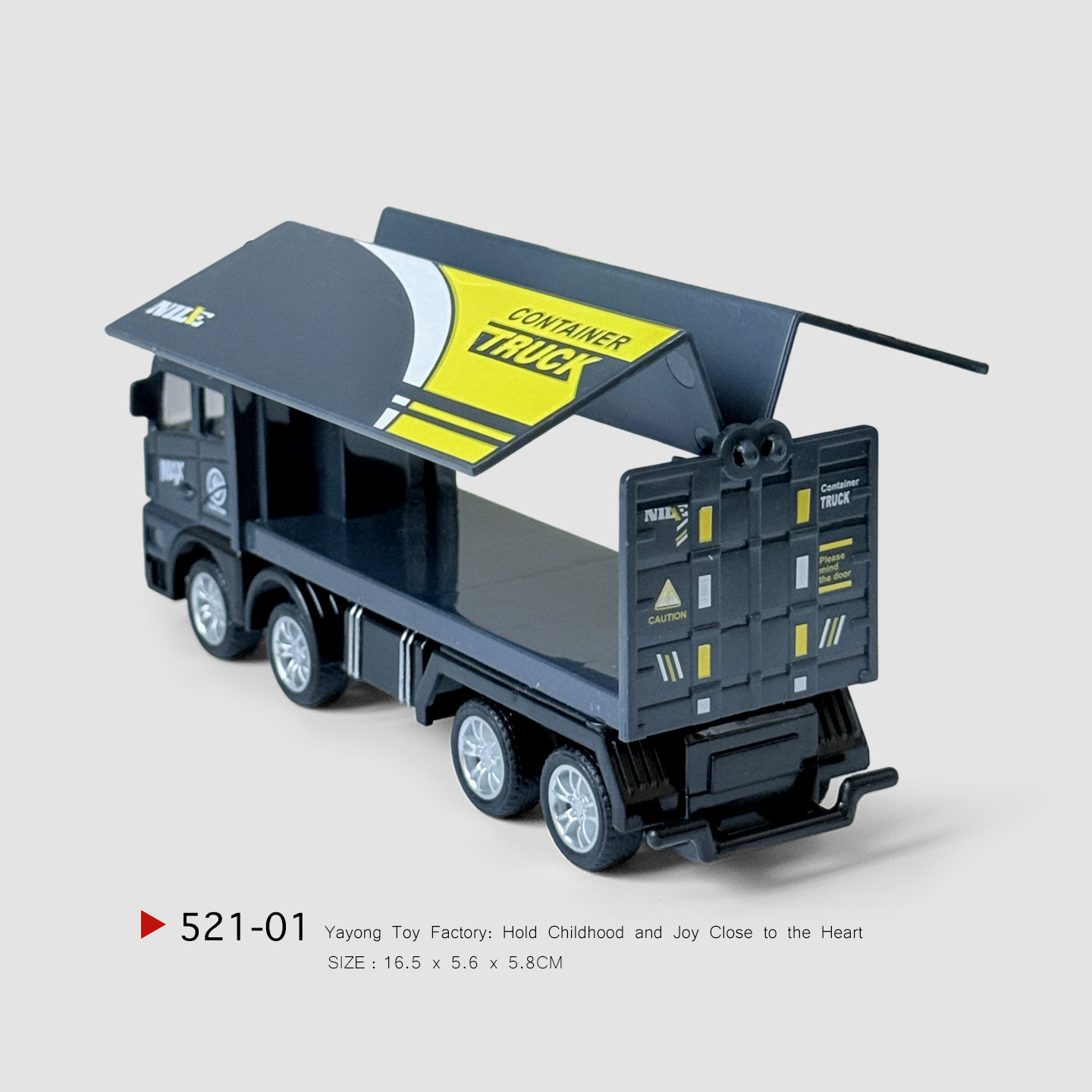 Inertial Simulation Transporter Container Truck Freight Vehicle Truck Engineering Vehicle Kidsren's Boy Toy Car Model