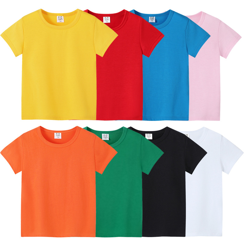 Simple Style Solid Color Cotton T-shirts & Shirts display picture 1
