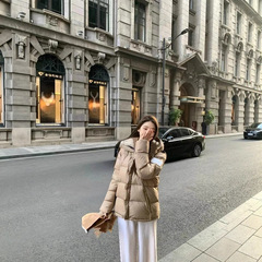 毒家版本南油高货巴家B家25新版脱袖一代黑红格纹男女连帽羽绒服