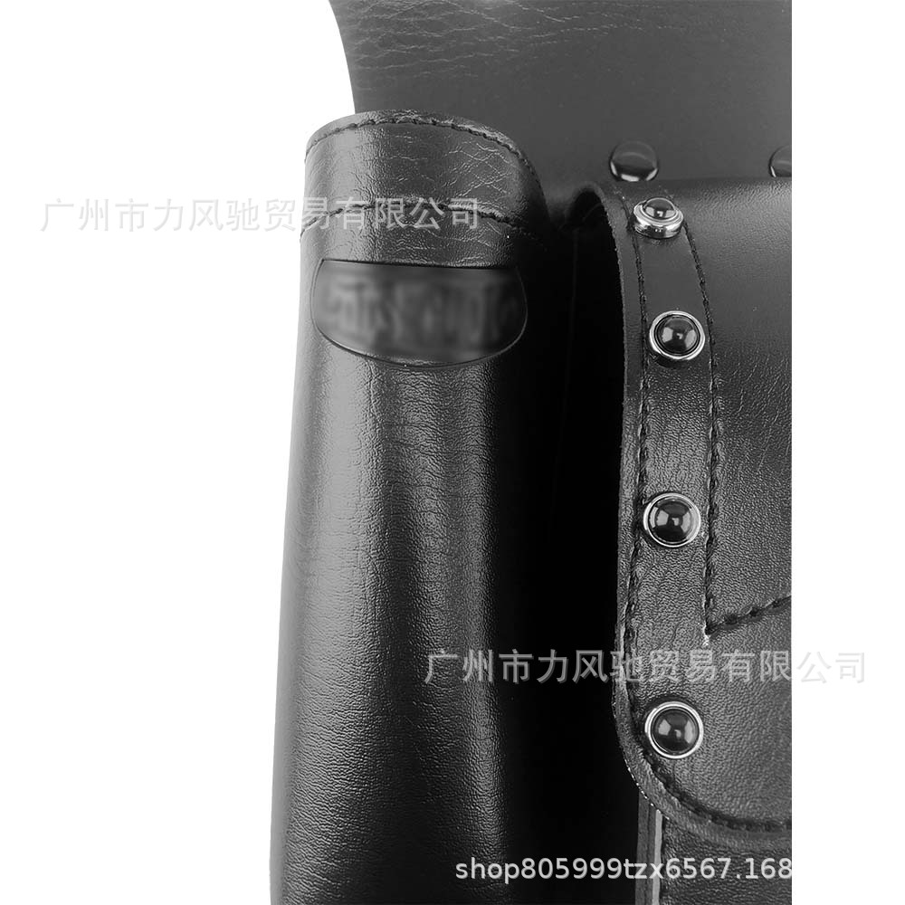 Aplicable para accesorios de motocicleta Harley doble lámpara bolsa de hervidor de agua parachoques deslizante bolsa de almacenamiento bolsa de carretera bolsa colgante