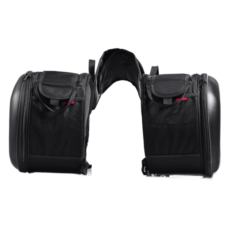 Factory Direct motorcycle side bag saddle bag motorcycle side bag bilateral helmet bag multifunctional travel riding bag