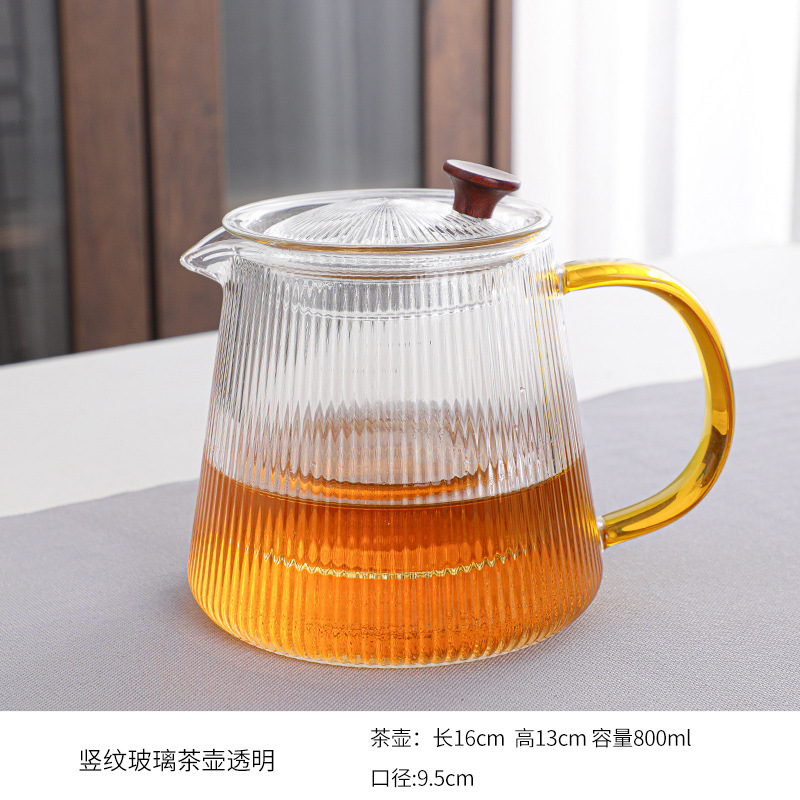 Té estufa vela restaurante Hotel hogar base de cerámica chino hueco aislamiento calefacción vidrio fruta flor tetera