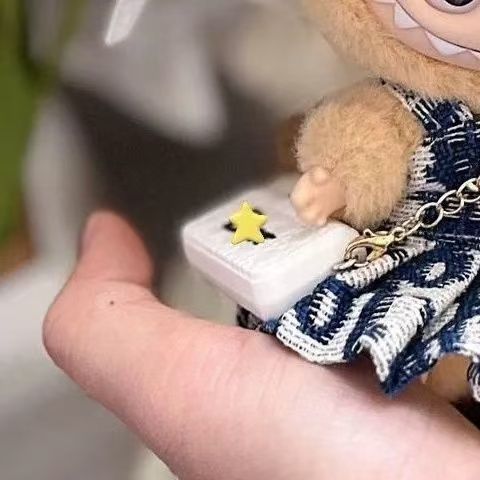 第一世代、第二世代、第三世代のラブブ座りパーティーベビー服 17cm人形 ラブブ服 小香風のみ服|undefined