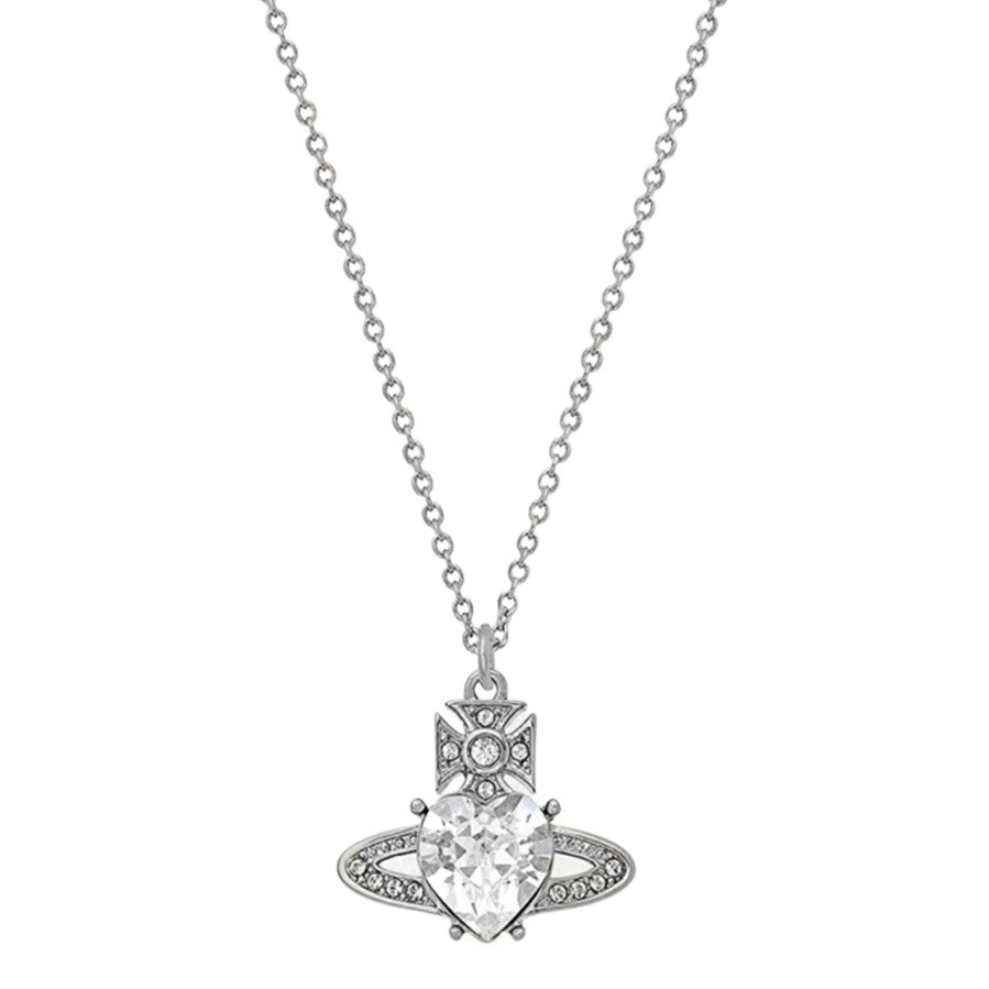 Saturno Diamante Amor collar de la mujer exquisita Luz de lujo de alto grado diseño de nicho dulce temperamento fresco chica caliente estilo cadena clavícula