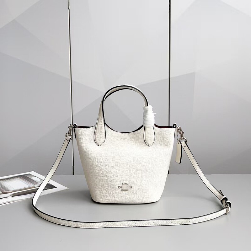 Koujia 26 New Model Hanna Bucket Bag European and American Retro Handbag Tote Basket Bag Single Shoulder Crossbody Fendi Bag for Women