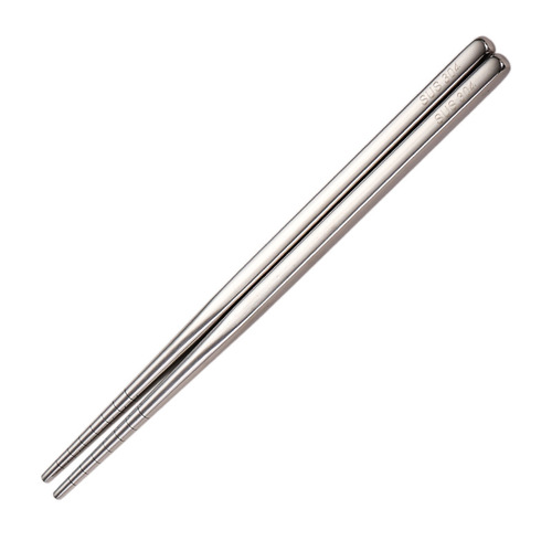 Children's short chopsticks 304 stainless steel hollow non-scalding non-slip high temperature resistant small chopsticks for kindergarten