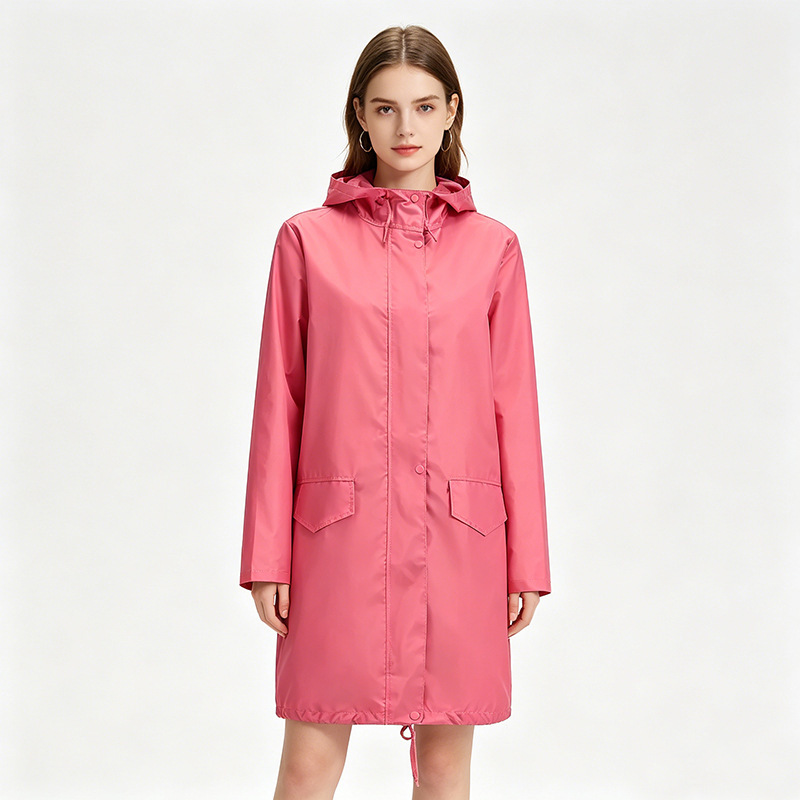 Lightweight Long Raincoat for Adults, Trench Coat-Style Poncho, Portable Japanese and Korean Cross-Border Outdoor Commuting Rainproof Jacket Lightweight Long Raincoat for Adults, Trench Coat-Style Poncho, Portable Japanese and Korean Cross-Border Outdoor Commuting Rainproof Jacket